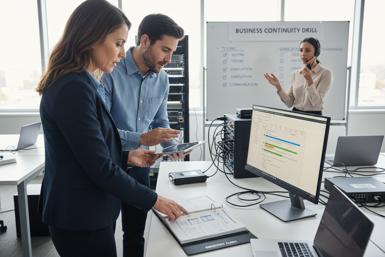 How to Test Your Business Disaster Recovery Plan